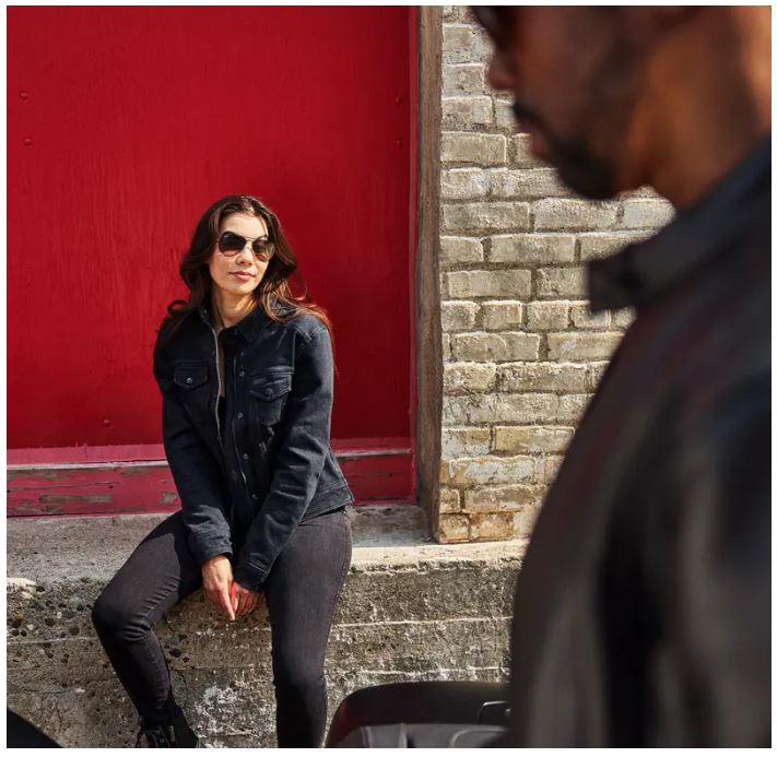 WW Alex Denim Jacket, Black