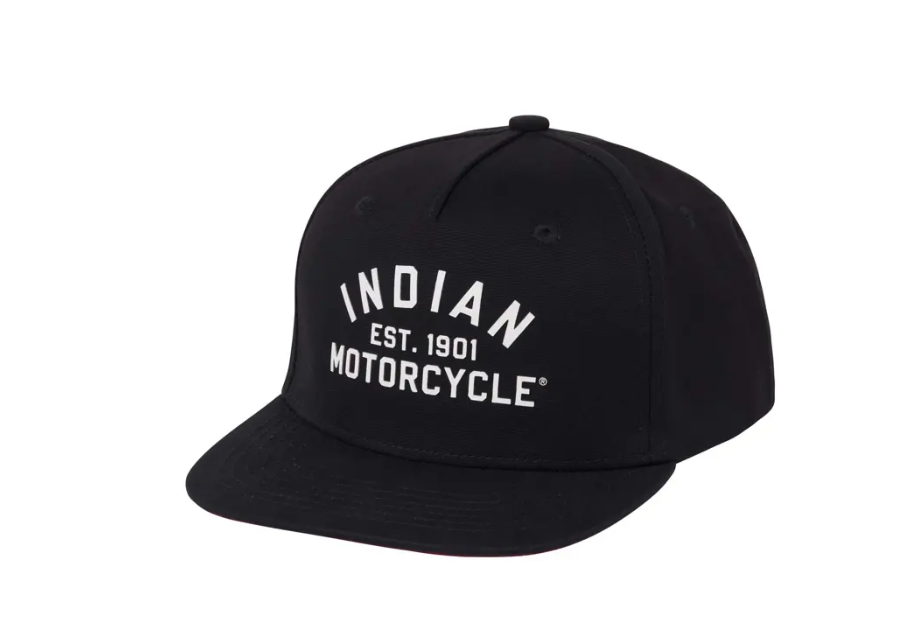 Established 1901 Flat Peak Cap, Black