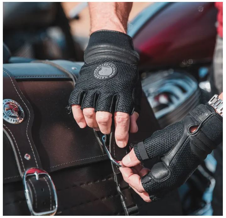 Indian Motorcycle Tobin Fingerless Glove