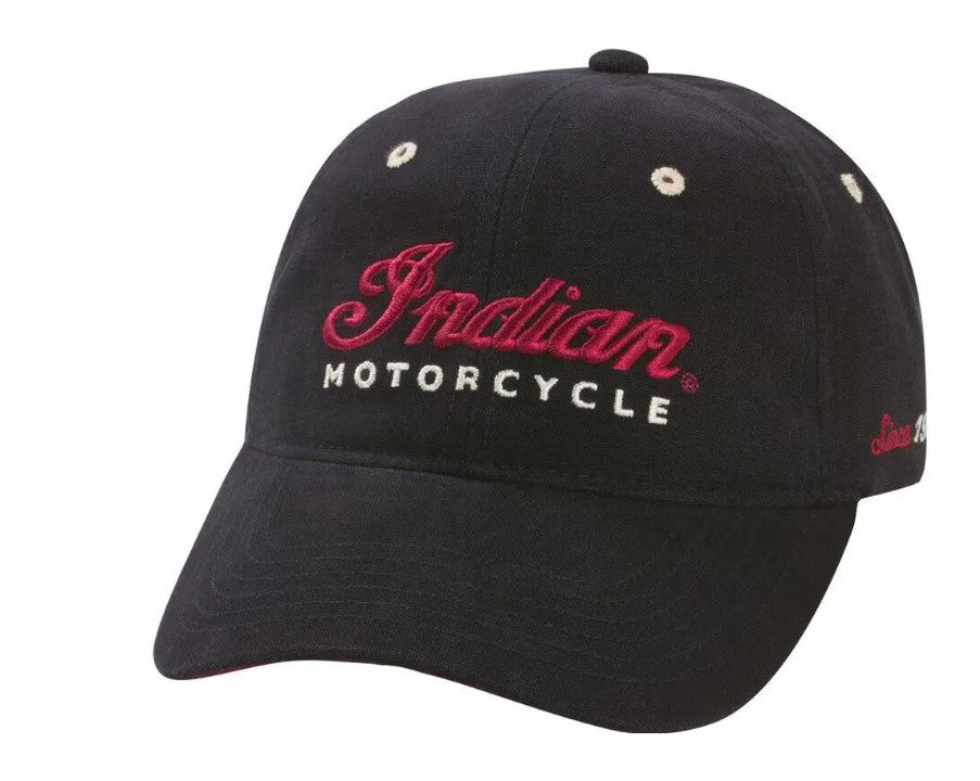 Embroidered Hat, Black