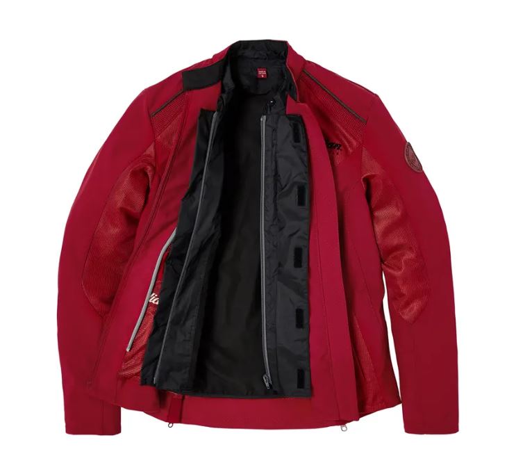 WW Austin Mesh Jacket, Red