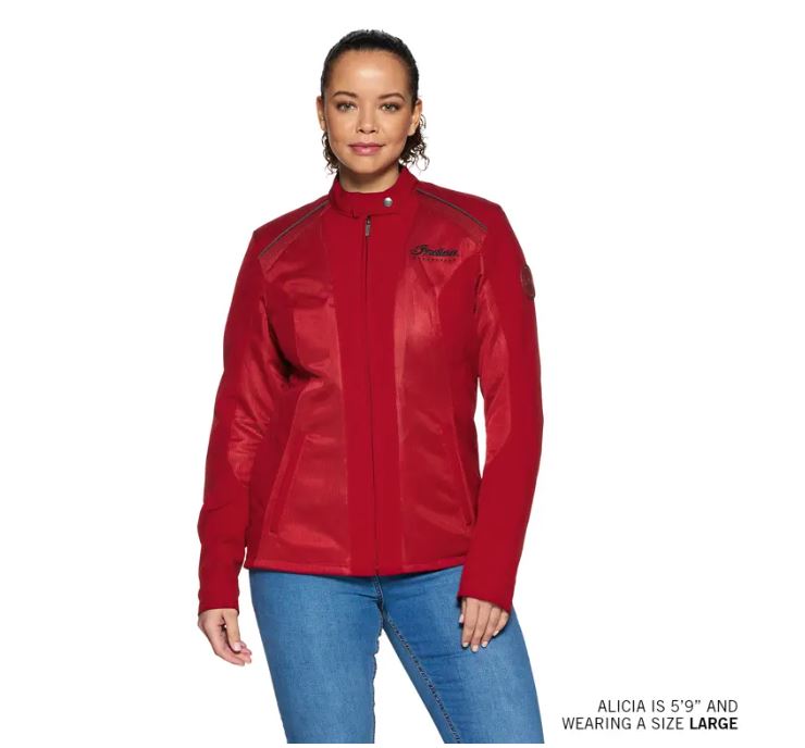 WW Austin Mesh Jacket, Red
