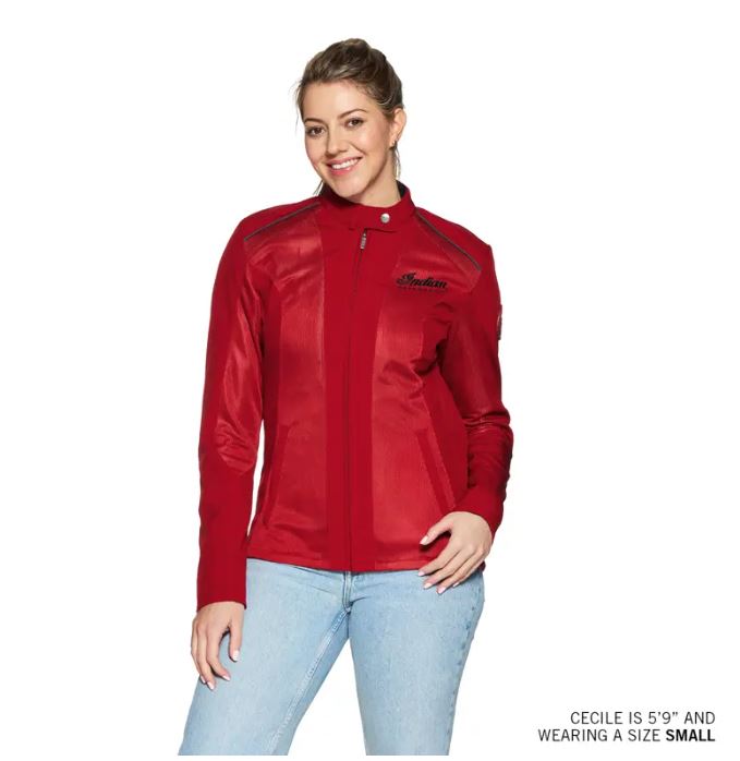WW Austin Mesh Jacket, Red