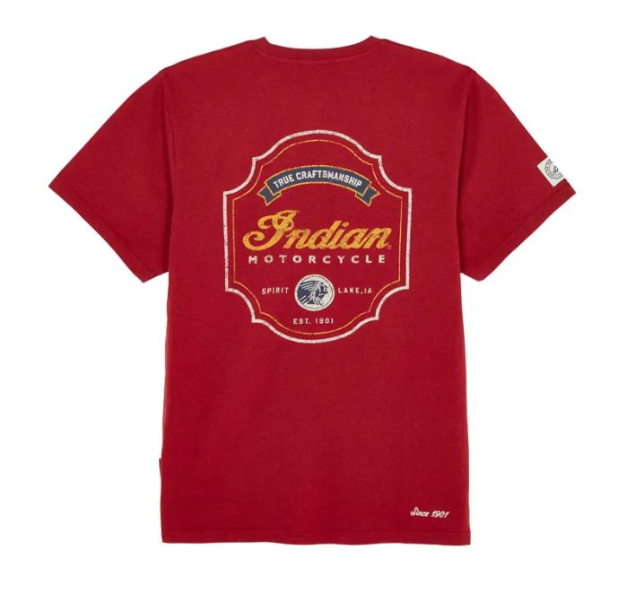 Men's Shield Graphic T-Shirt, Red