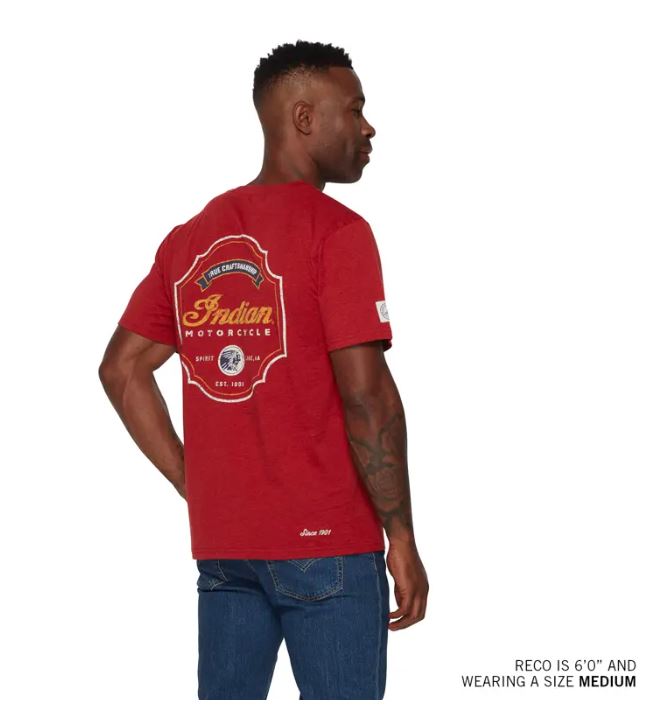 Men's Shield Graphic T-Shirt, Red