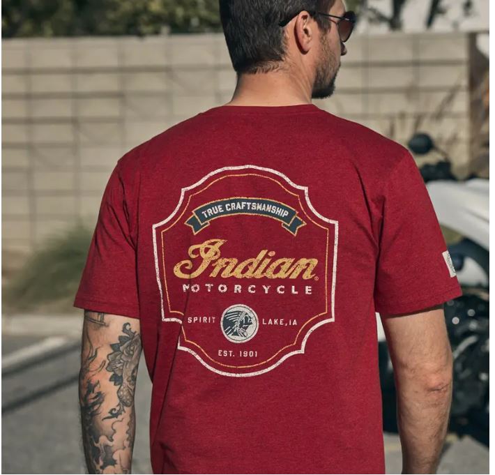 Men's Shield Graphic T-Shirt, Red