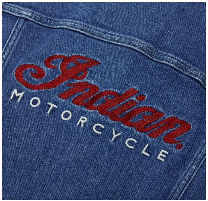 WW Portland Denim Vest, Blue