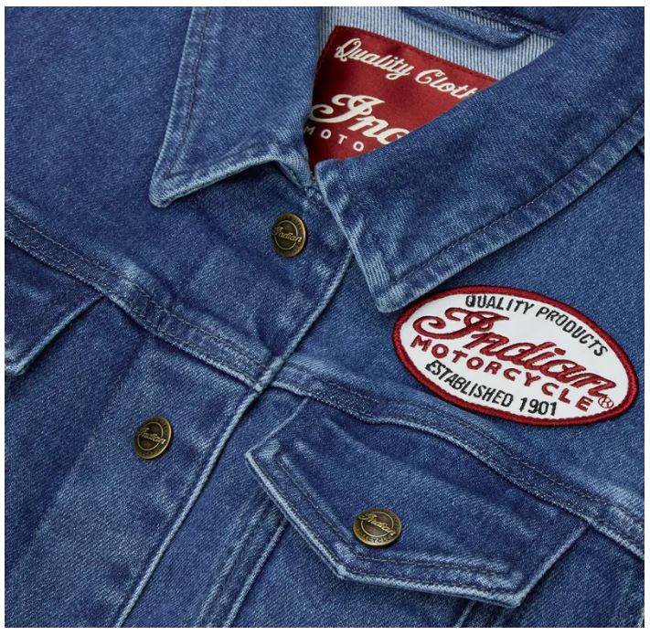 WW Portland Denim Vest, Blue
