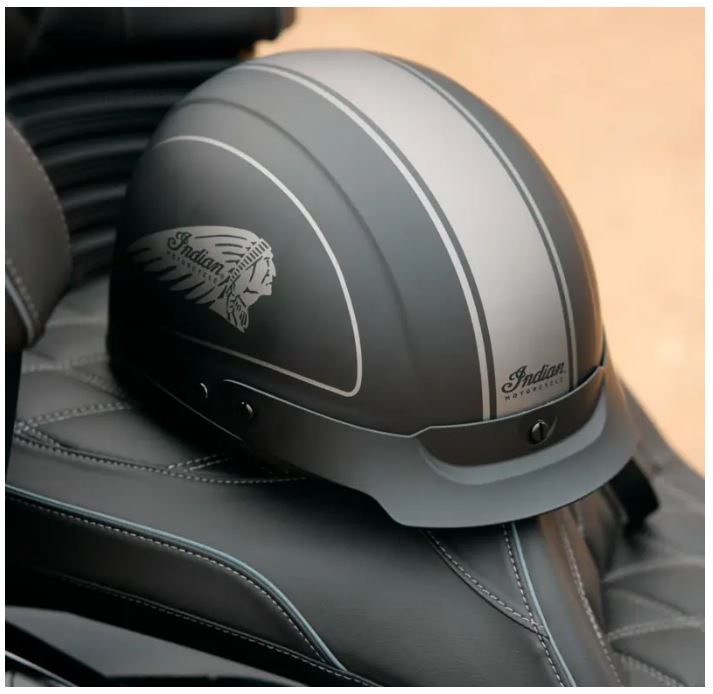 Headdress Half Helmet, Black