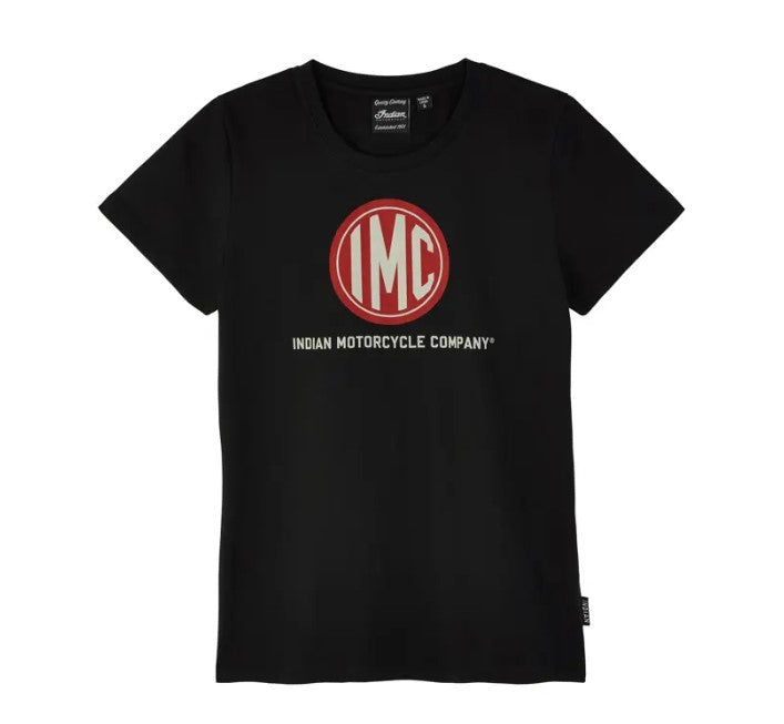 Women's IMC Circle Icon T-Shirt, Black