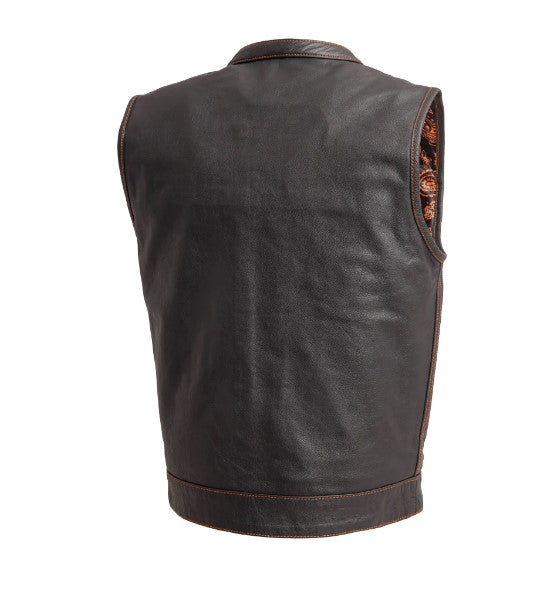The Cut Motorcycle Leather Vest