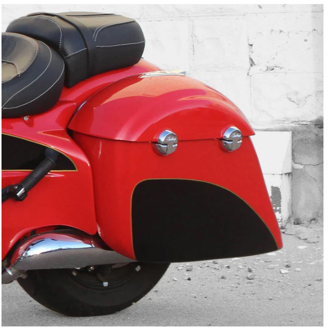 Reytelo Bag Extensions for Indian® 2014-2026 Chieftain, Roadmaster, and Springfield (Old Style Bags)