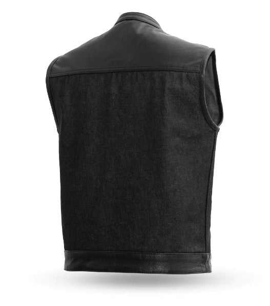 49/51 Denim Motorcycle Vest