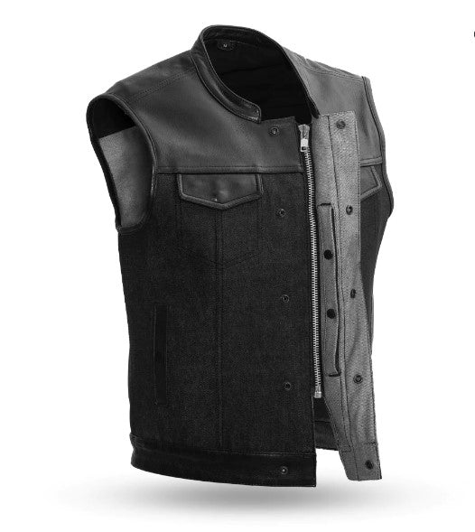 49/51 Denim Motorcycle Vest