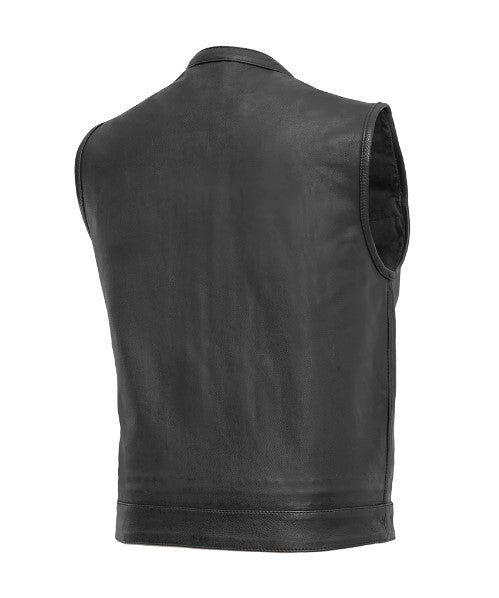 Sharp Shooter Motorcycle Leather Vest