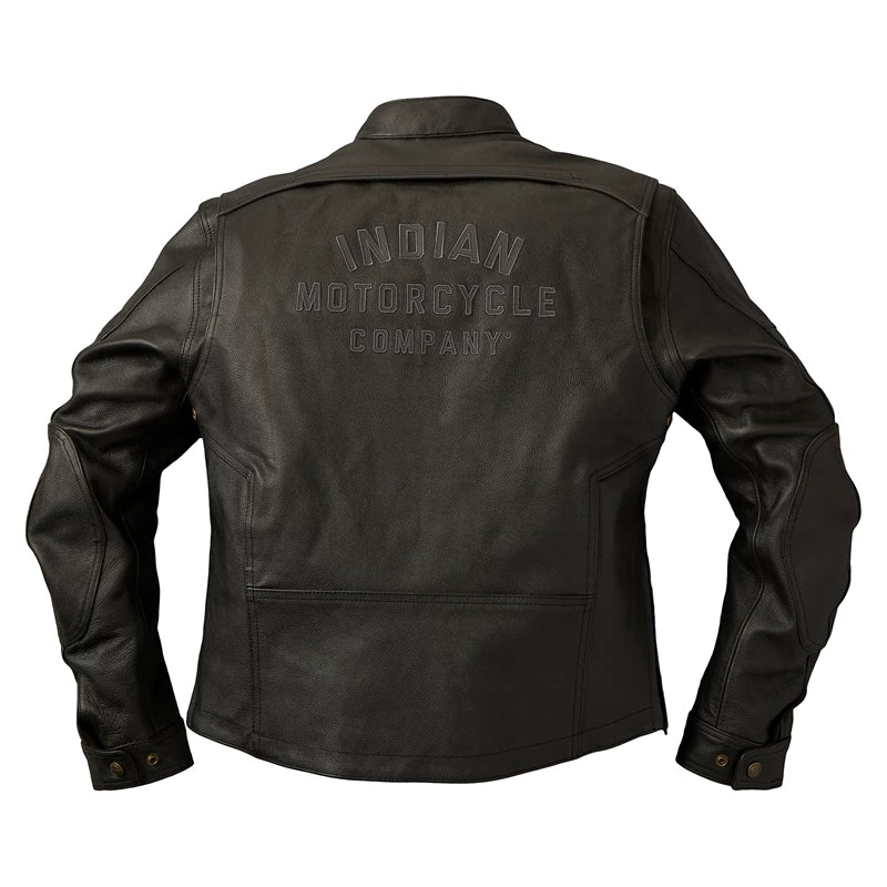 Men's Leather Beckman Riding Jacket with Removable Lining