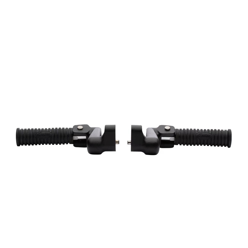 Passenger Pegs in Matte Black, Pair