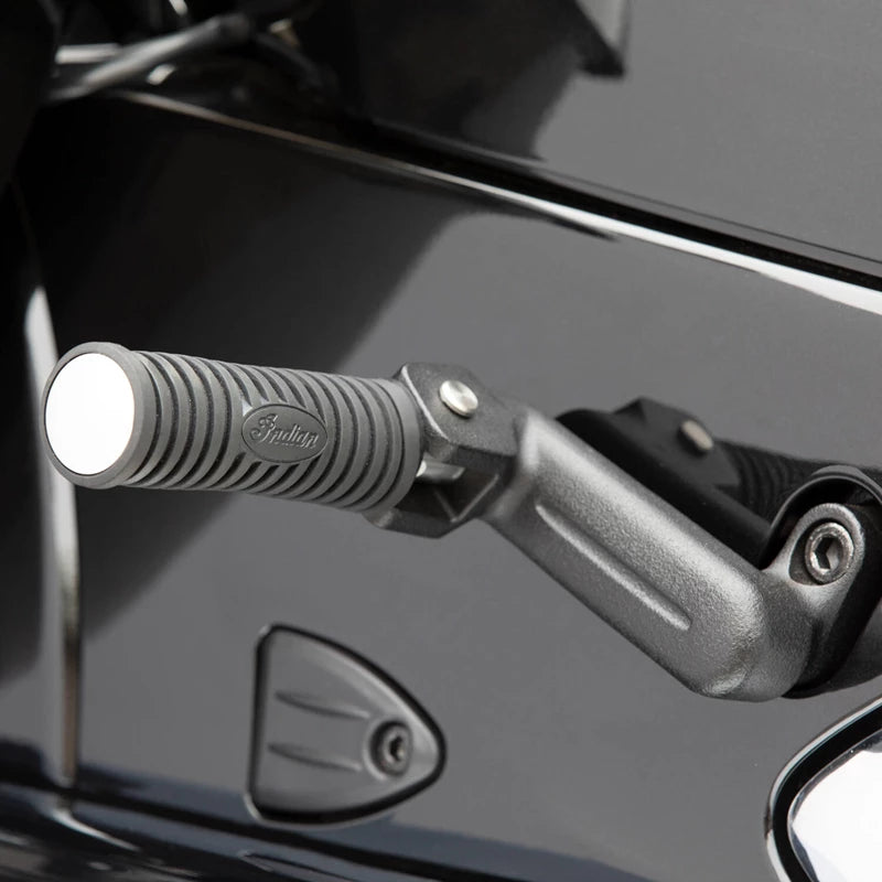 Passenger Pegs in Matte Black, Pair