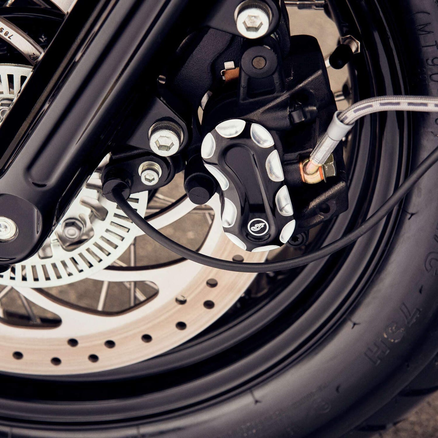 BILLET FRONT CALIPER COVER