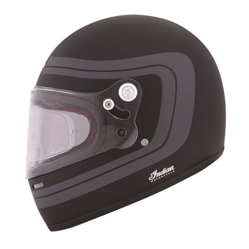Matte Stripe Full Face Helmet