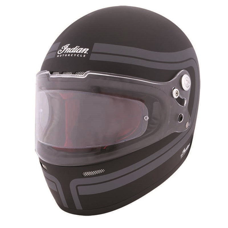 Matte Stripe Full Face Helmet