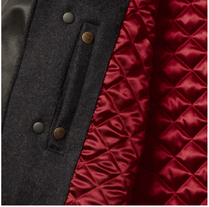 Men's Varsity 2 Jacket, Gray