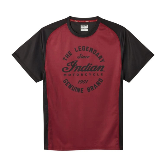 Indian Motorcycle Men's Script Icon Performance T-Shirt