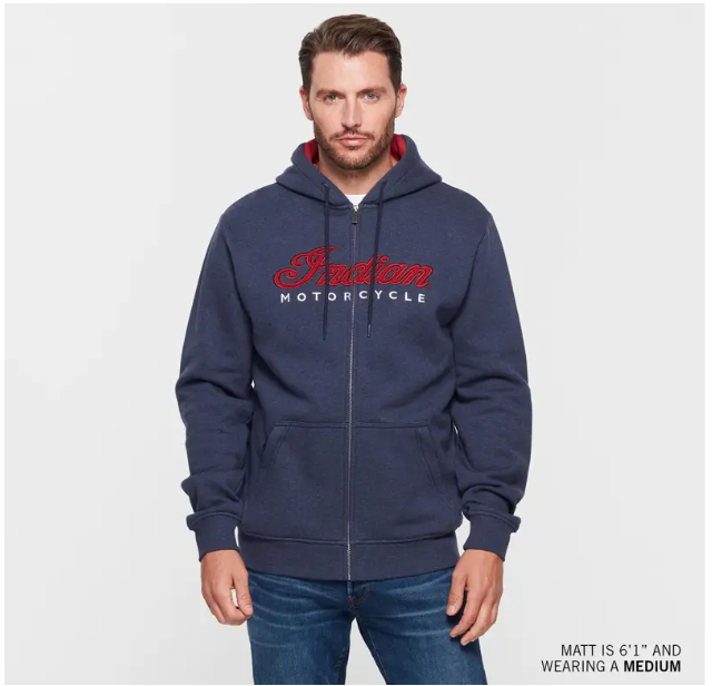 Men's USA Flag Hoodie, Navy