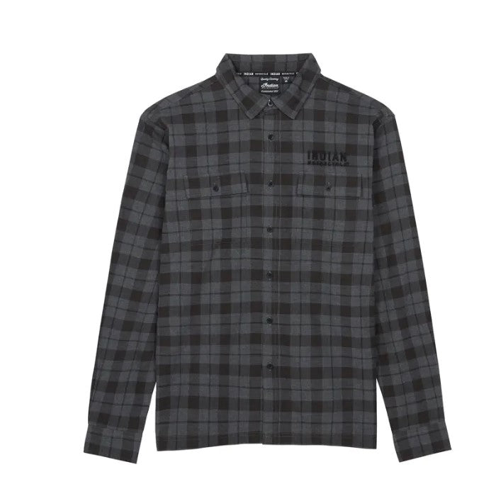 Men's Chicago Plaid Shirt, Black