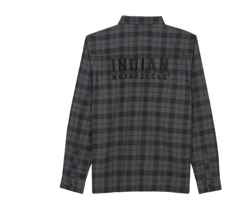 Men's Chicago Plaid Shirt, Black