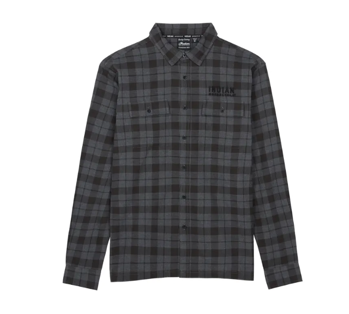 Men's Chicago Plaid Shirt, Black