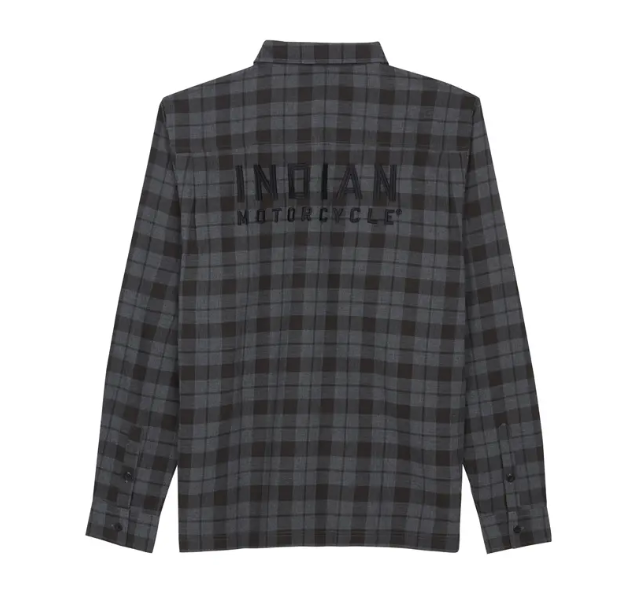 Men's Chicago Plaid Shirt, Black