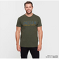 Men's Block Track T-Shirt, Khaki