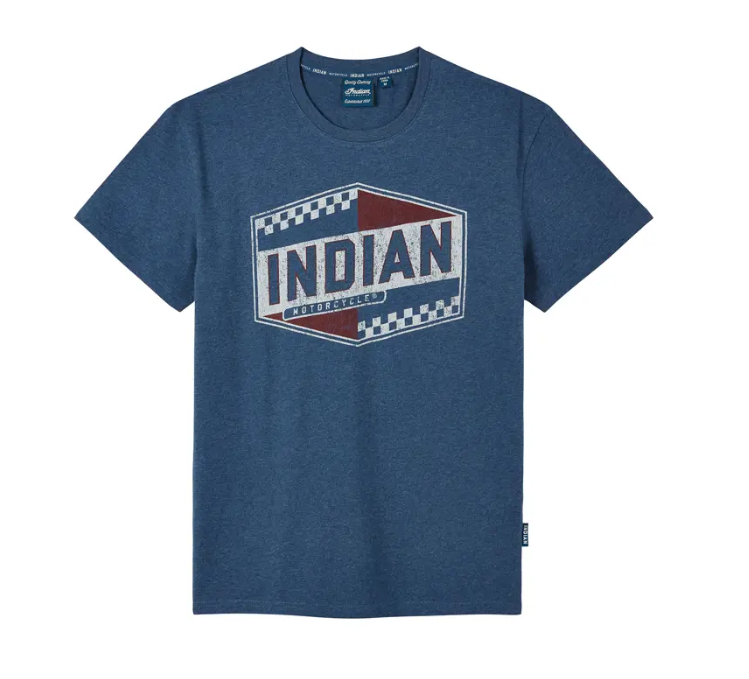 Men's Racing Graphic T-Shirt, Blue