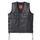 Men's Western Vest, Black