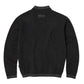 Men's Knitted Embroidered Logo Top, Black