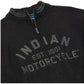 Men's Knitted Embroidered Logo Top, Black