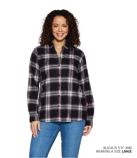 WW Memphis Plaid Shirt, Red
