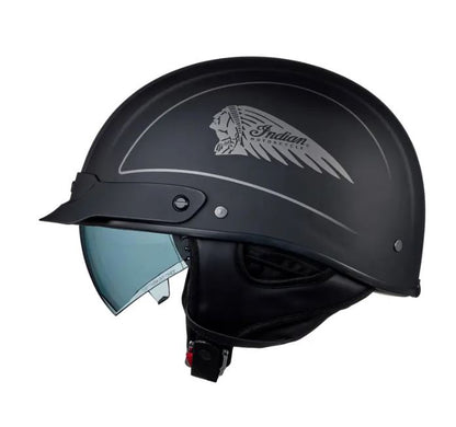Headdress Half Helmet, Black