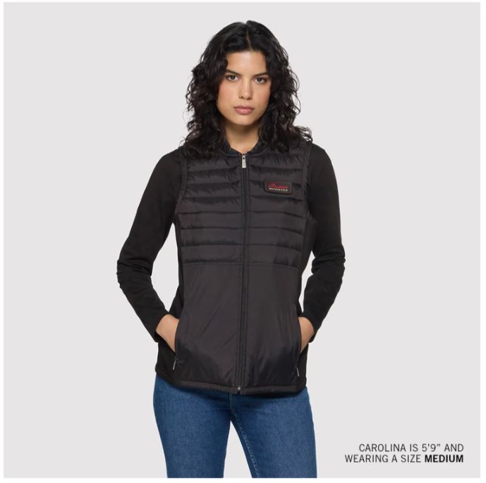 Women's Clayton Thermo Vest, Black