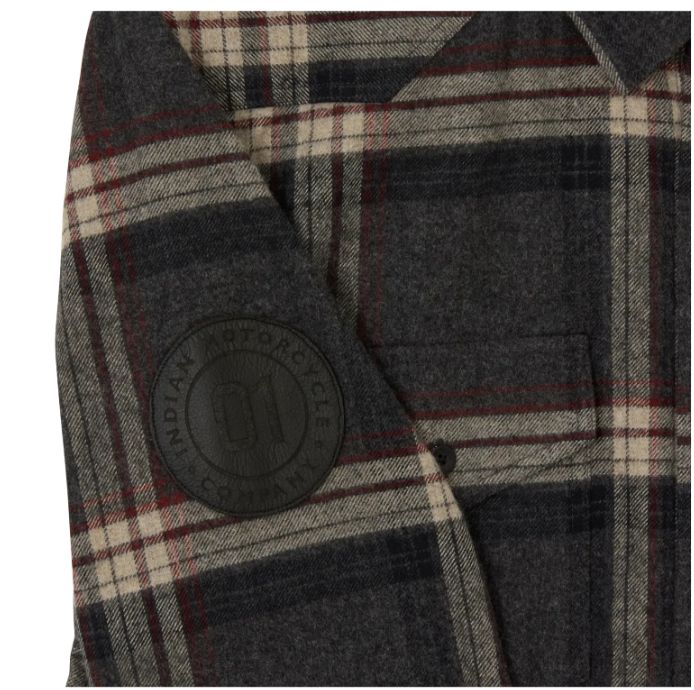 Men's Newark Plaid Shirt, Gray