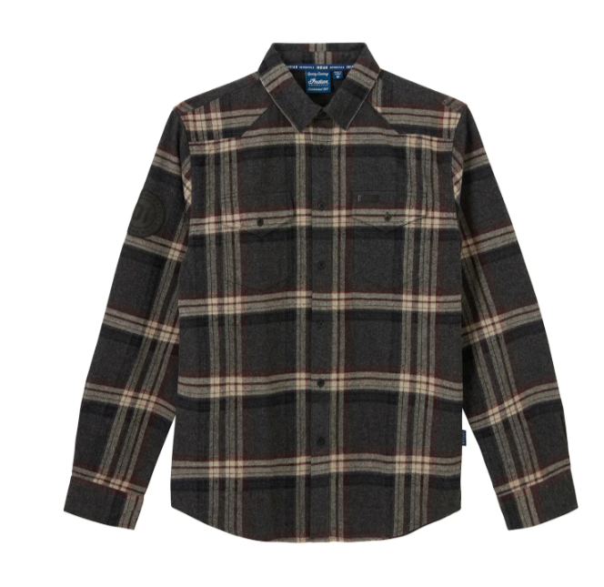 Men's Newark Plaid Shirt, Gray