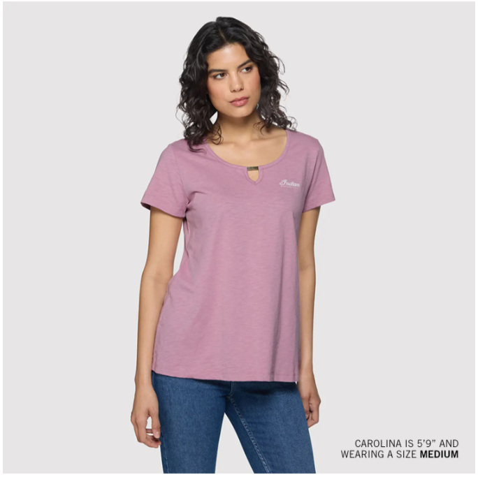 WW Headdress Keyhole T-Shirt, Purple