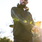 Men's Embroidered Hoodie, Black