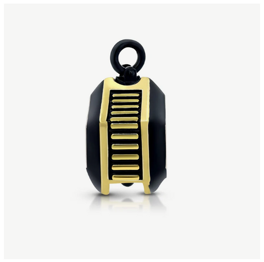 Black & Gold Titan Road Bell
