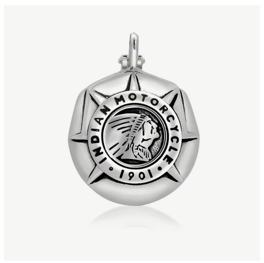 Silver 1901 Roundel Road Bell