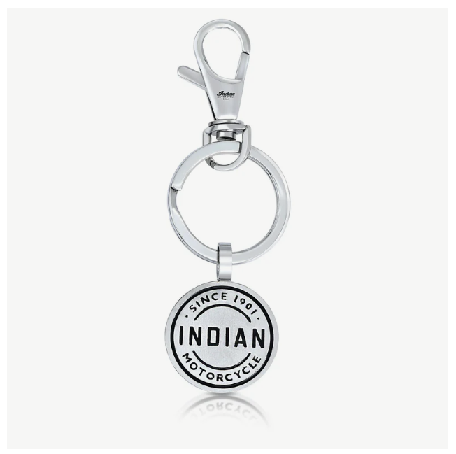 Classic Circle Keychain