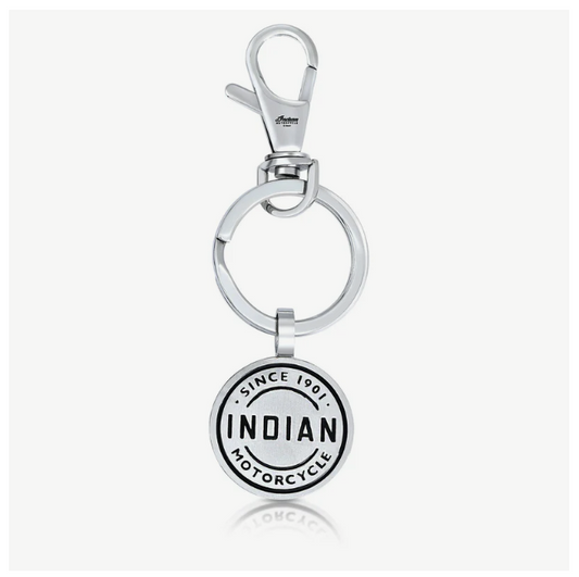 Classic Circle Keychain