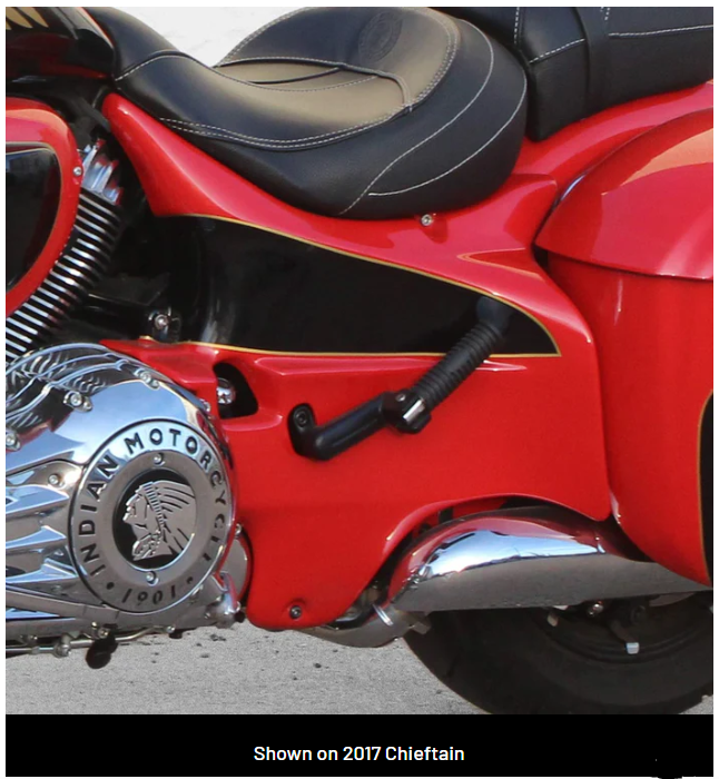 Reytelo Side Covers for Indian® 2014-2026 Chieftain, Roadmaster and Springfield (Old Style Bags)