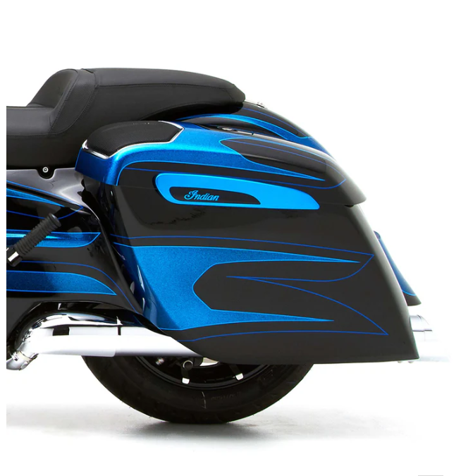 Reytelo Bag Extensions for 2019+ Indian® Chieftain, Roadmaster, Springfield, Challenger and Pursuit